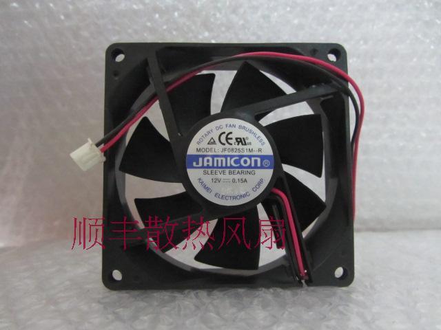 1pcs new for JAMICON JF0825S1M-R cooling fan DC12V 0.15A 80*80*25mm 2pin