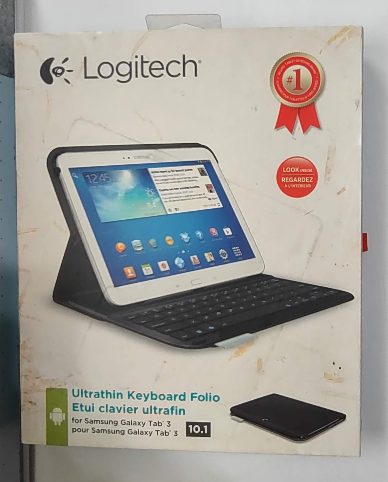 Logitech Ultrathin Keyboard Folio for the 10.1-inch Samsung Galaxy Tab 3
