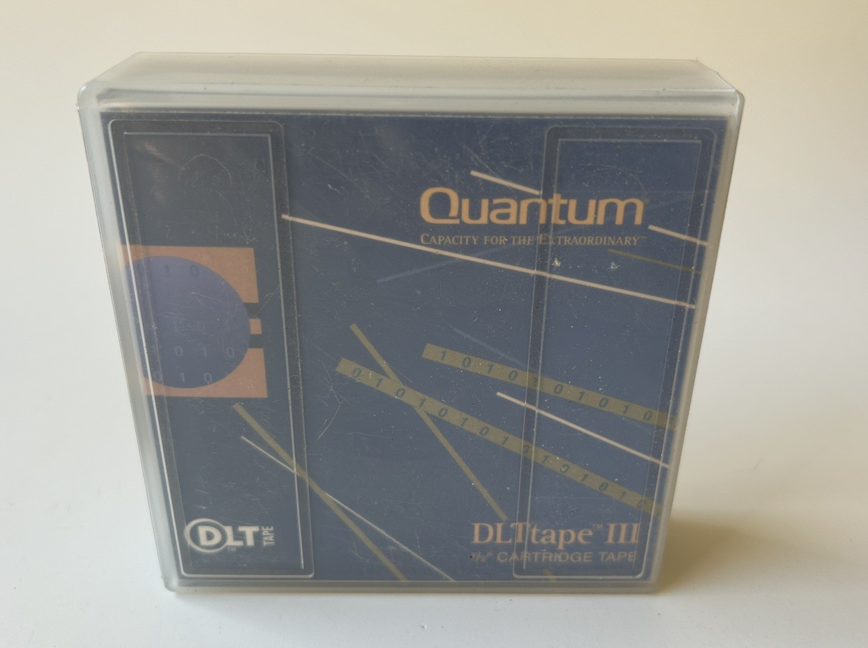 Quantum DLTtape III XT 1/2" Digital Linear Tape Data Cartridge