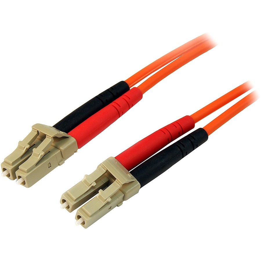 StarTech 2m Fiber Optic Cable - Multimode Duplex 50/125 - LSZH - LC/LC