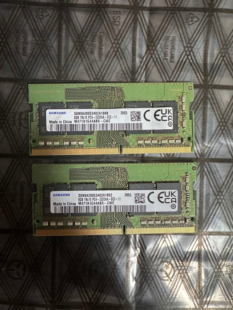 Samsung DDR4 16GB (8GBx2) 3200MHz RAM Tested Pass