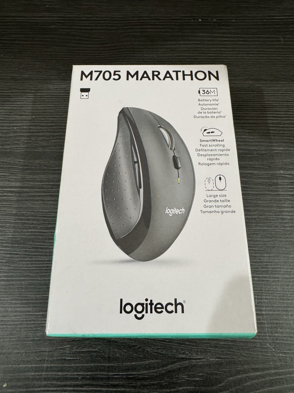 Logitech M705 Marathon (910-001935) Wireless Mouse