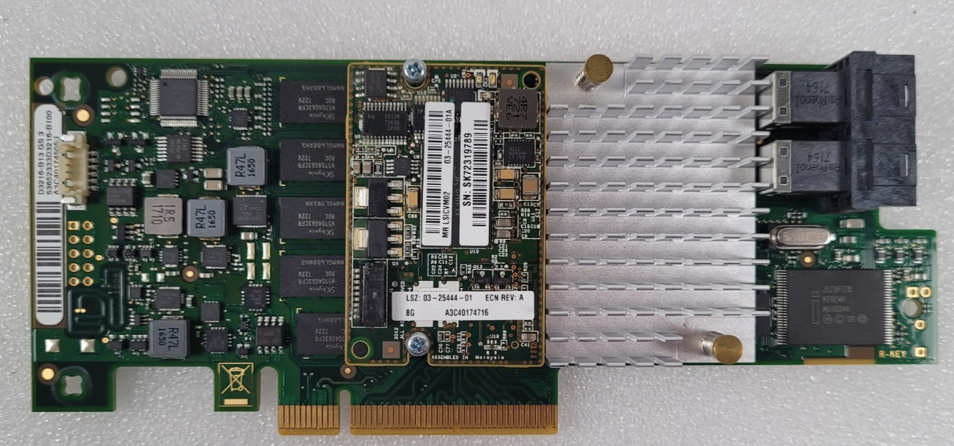Fujitsu Primergy PRAID EP420i D3216-B13 GS2 12Gb RAID Controller W/ 03-25444-01A
