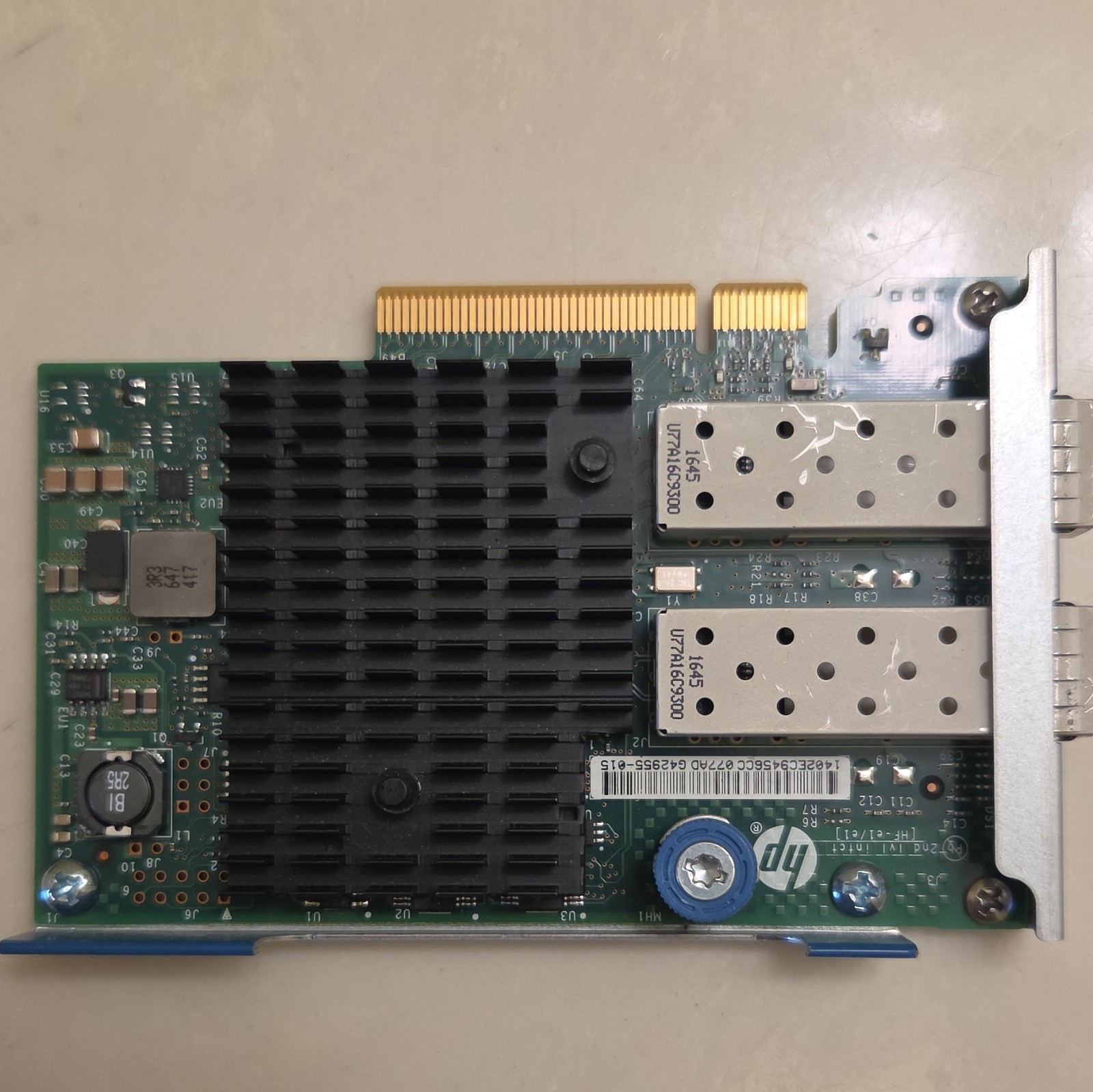 HP 560FLR-SFP+ Dual Port 10GbE SFP+ PCIe Network Adapter for ProLiant