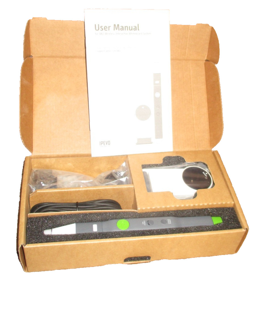 IPEVO IW2 Wireless Interactive Whiteboard System - Pen And Sensor Only