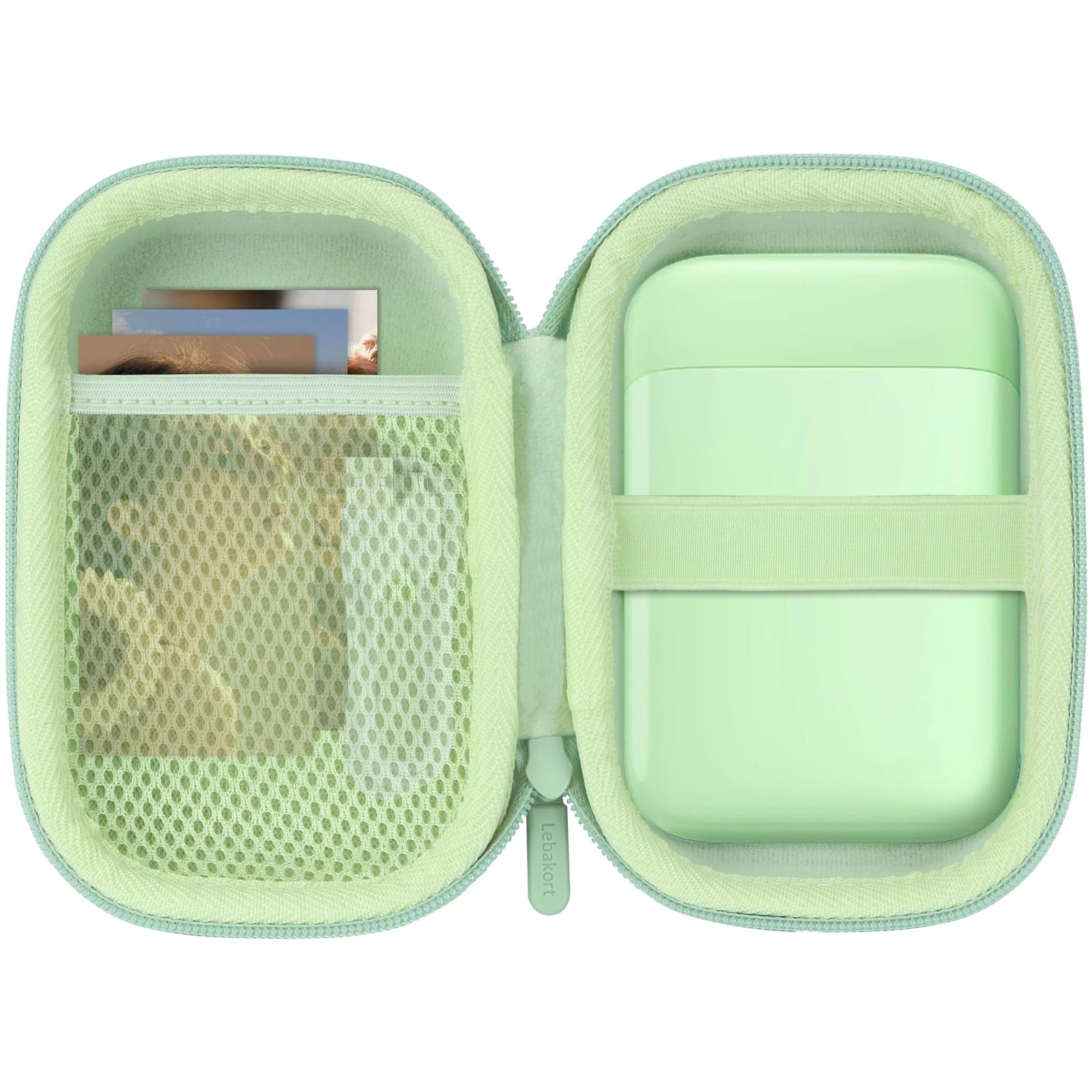 Lebakort Storage Case Compatible with Liene 2x3” for 2x3, Green