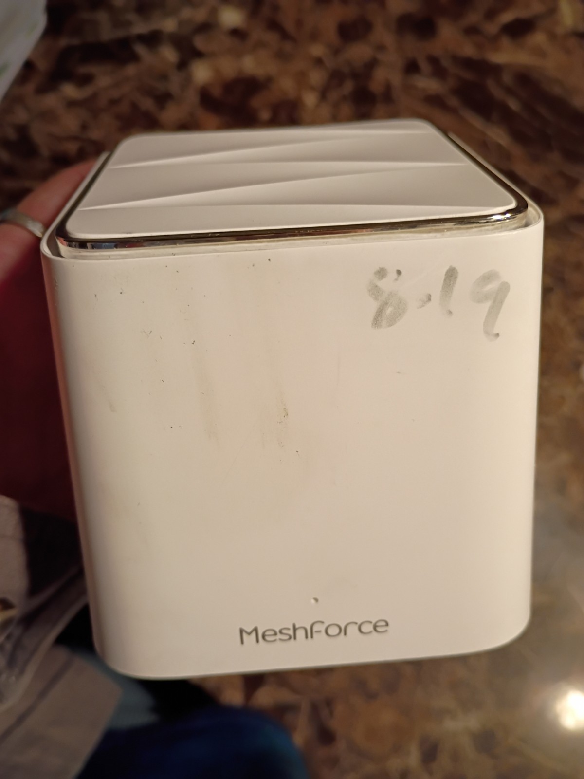 MeshForce M3s Whole Home Mesh WiFi Replacement System Only NO POWER CABLE