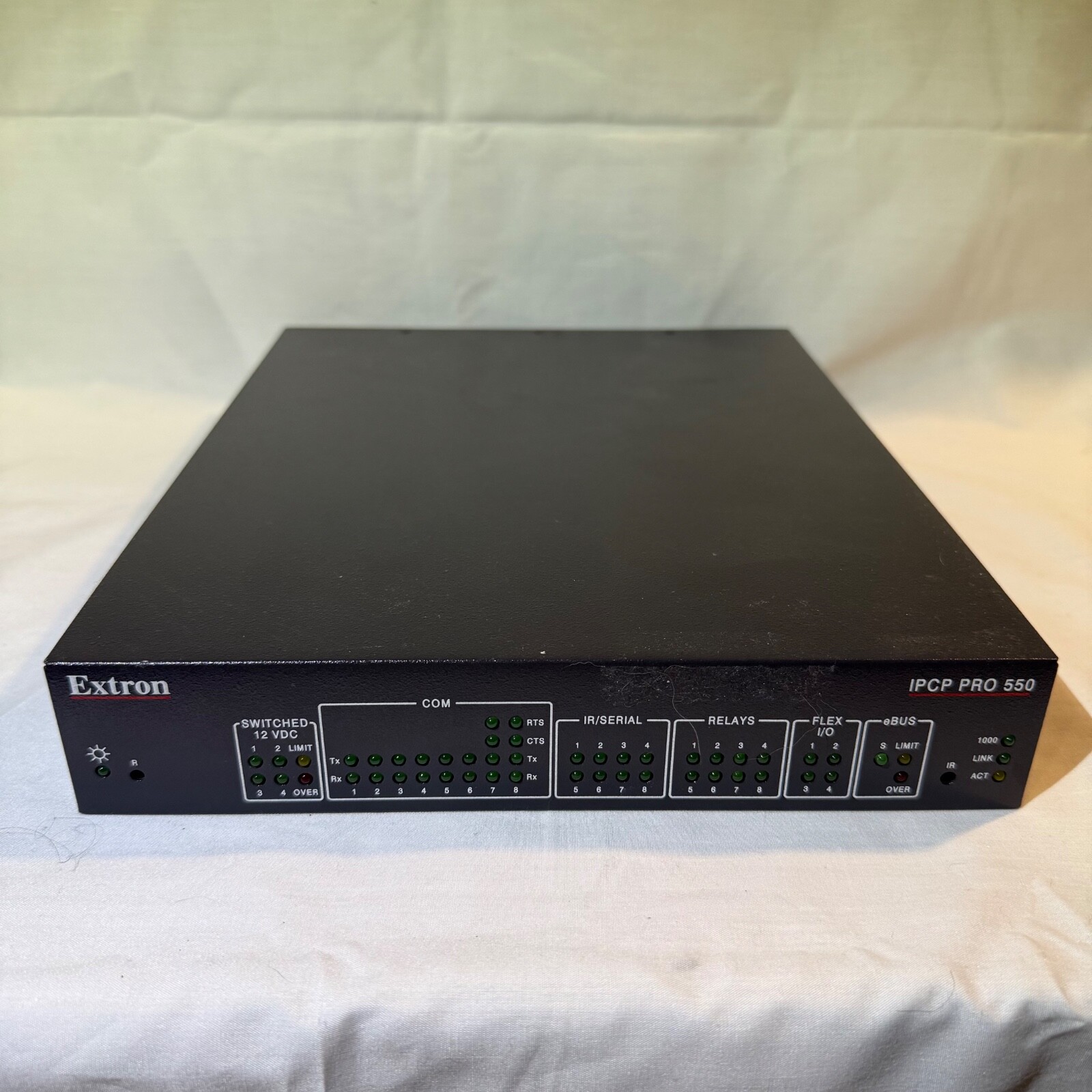 Extron IPCP Pro 550 Control Processor ARM-Based RJ45 RS-232 IR Digital IO