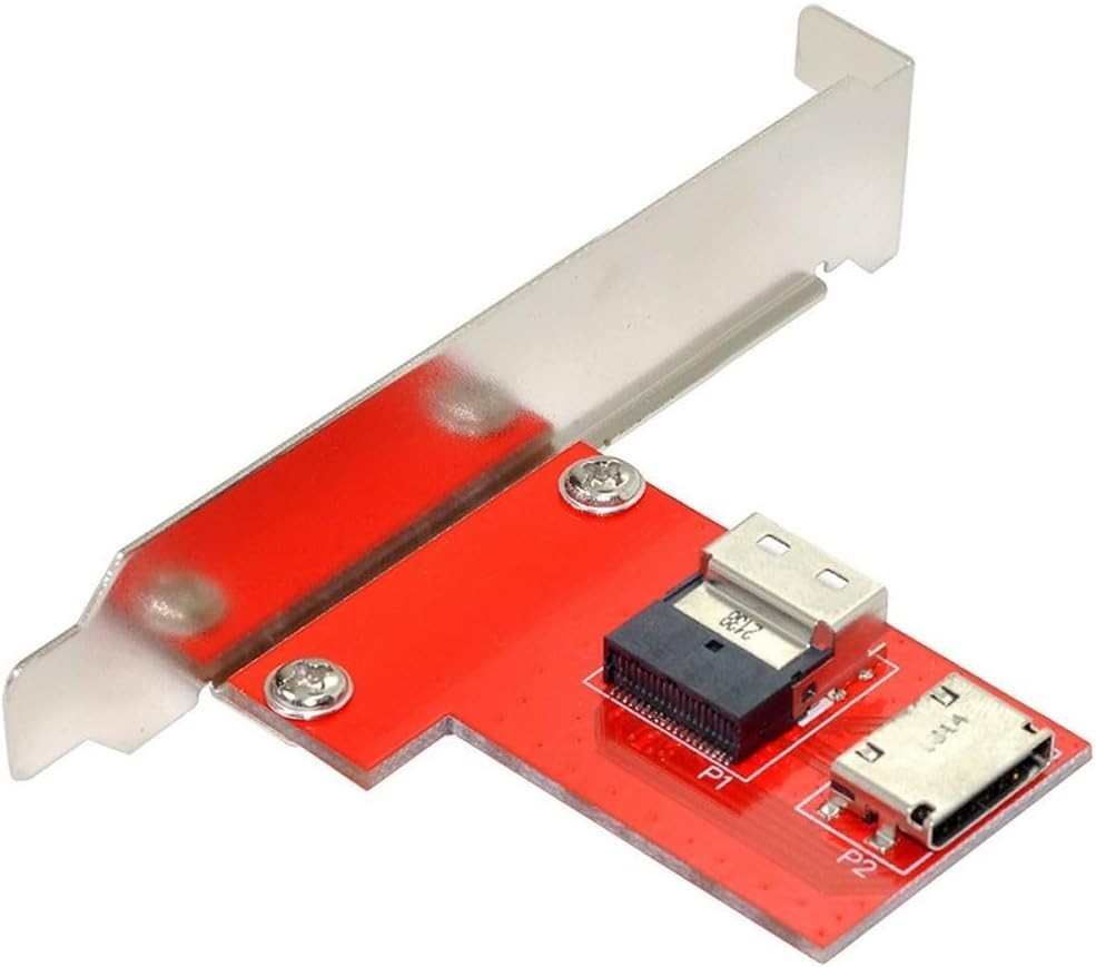 CY Pci-express 4.0 Slimline SAS SFF-8654 to Oculink SFF-8611 SFF-8612 PCBA