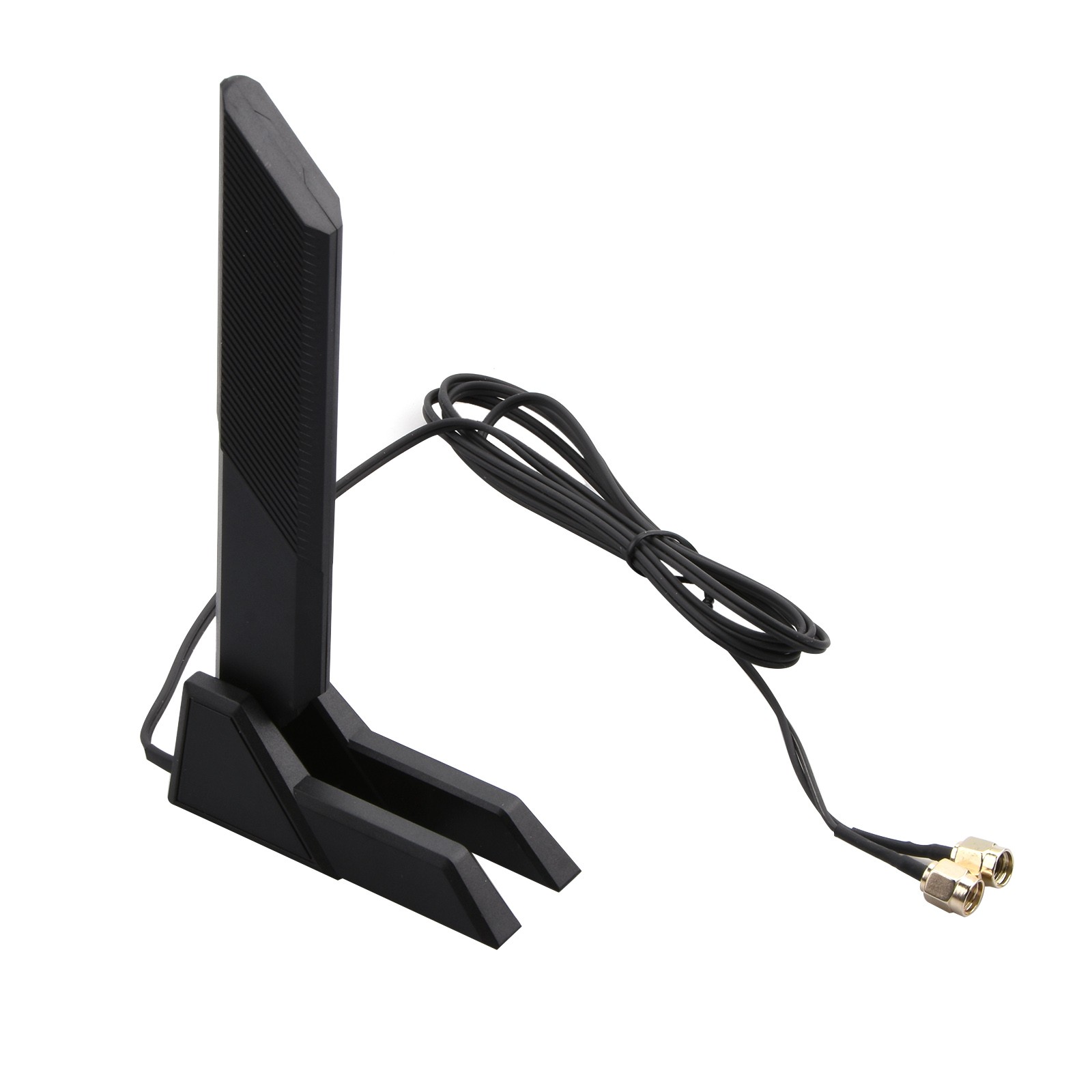 WiFi 6 6E Antenna Tri-Band 6GHz 5GHz 2.4GHz RP-SMA Male For PC Desktop Computer
