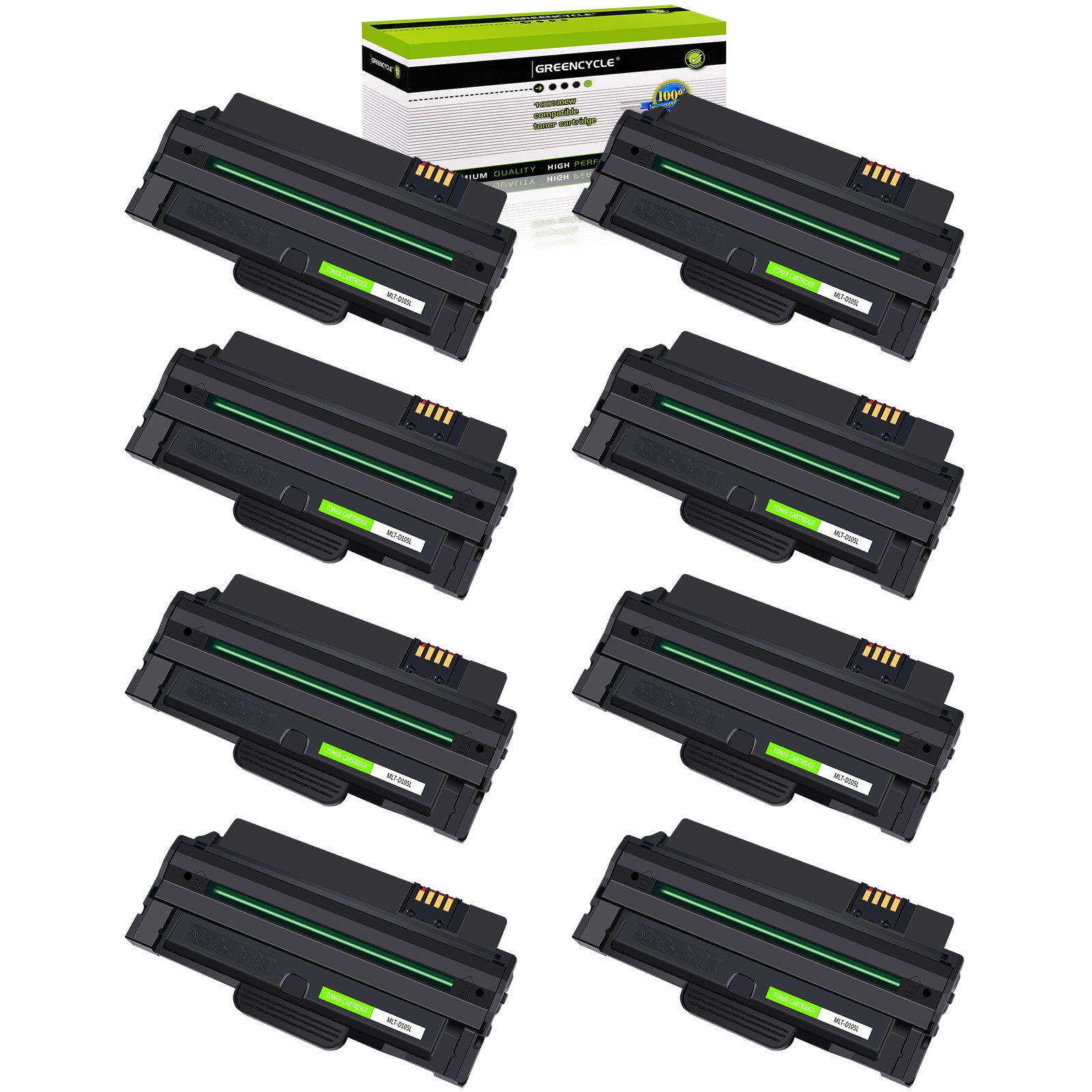 8PK MLT-D105L Toner Fit for Samsung SCX-4600 SCX-4623F 4623FN SCX-4623FW Printer