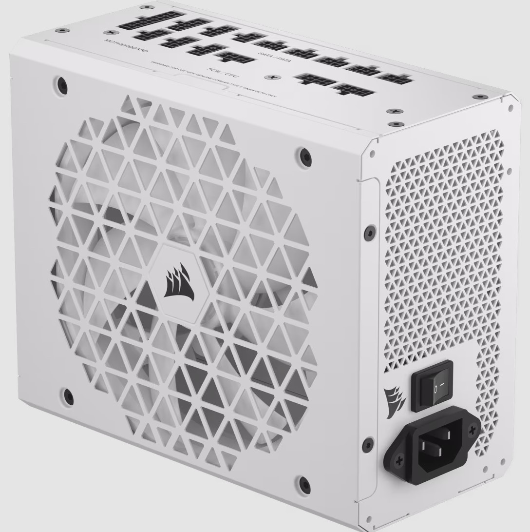 WHITE - CORSAIR RM1000X SHIFT 80 PLUS GOLD FULLY MODULAR ATX POWER SUPPLY 1000