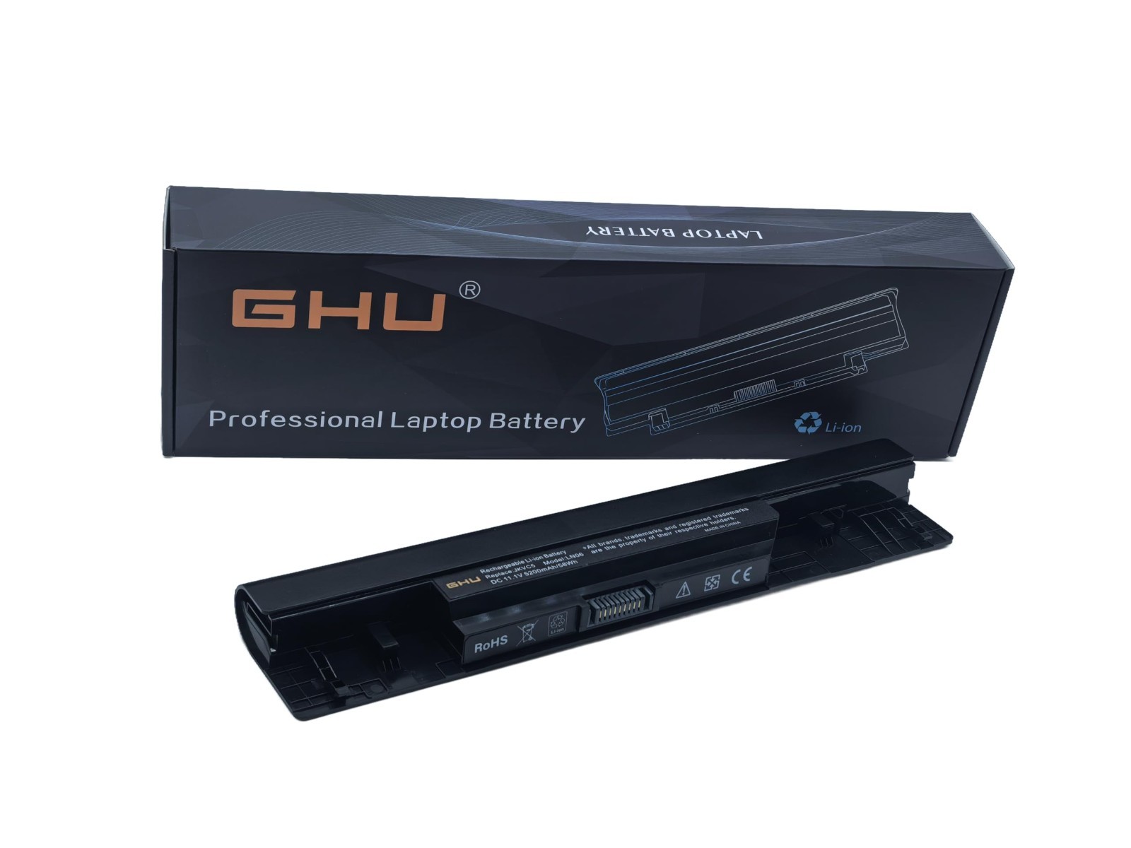 Replacement Battery 58WH for Dell Inspiron 1764 1564 1464 - 5200mAh, P/N 312-102