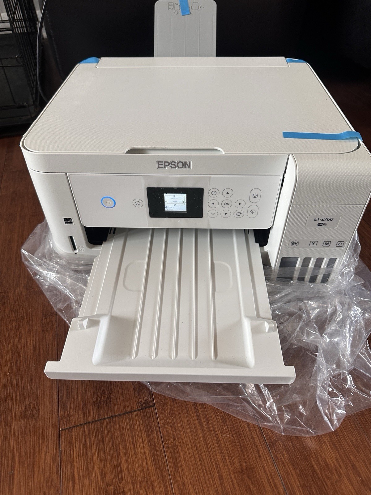 Epson EcoTank ET-2760 Supertank Color Inkjet All-in-One Printer - White
