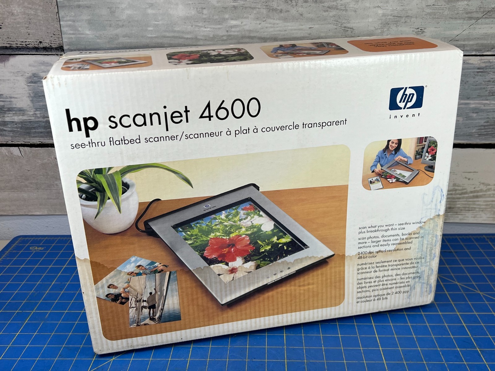 HP Scanjet 4600 Transparent Flatbed Scanner - New Open Box