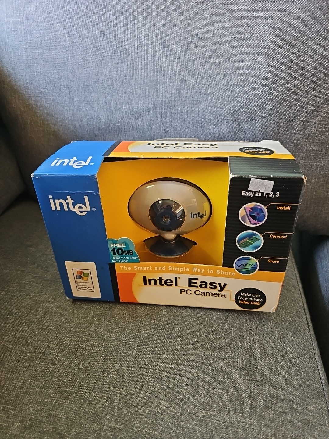 Vintage Intel Easy PC Video Camera Windows 2000 XP