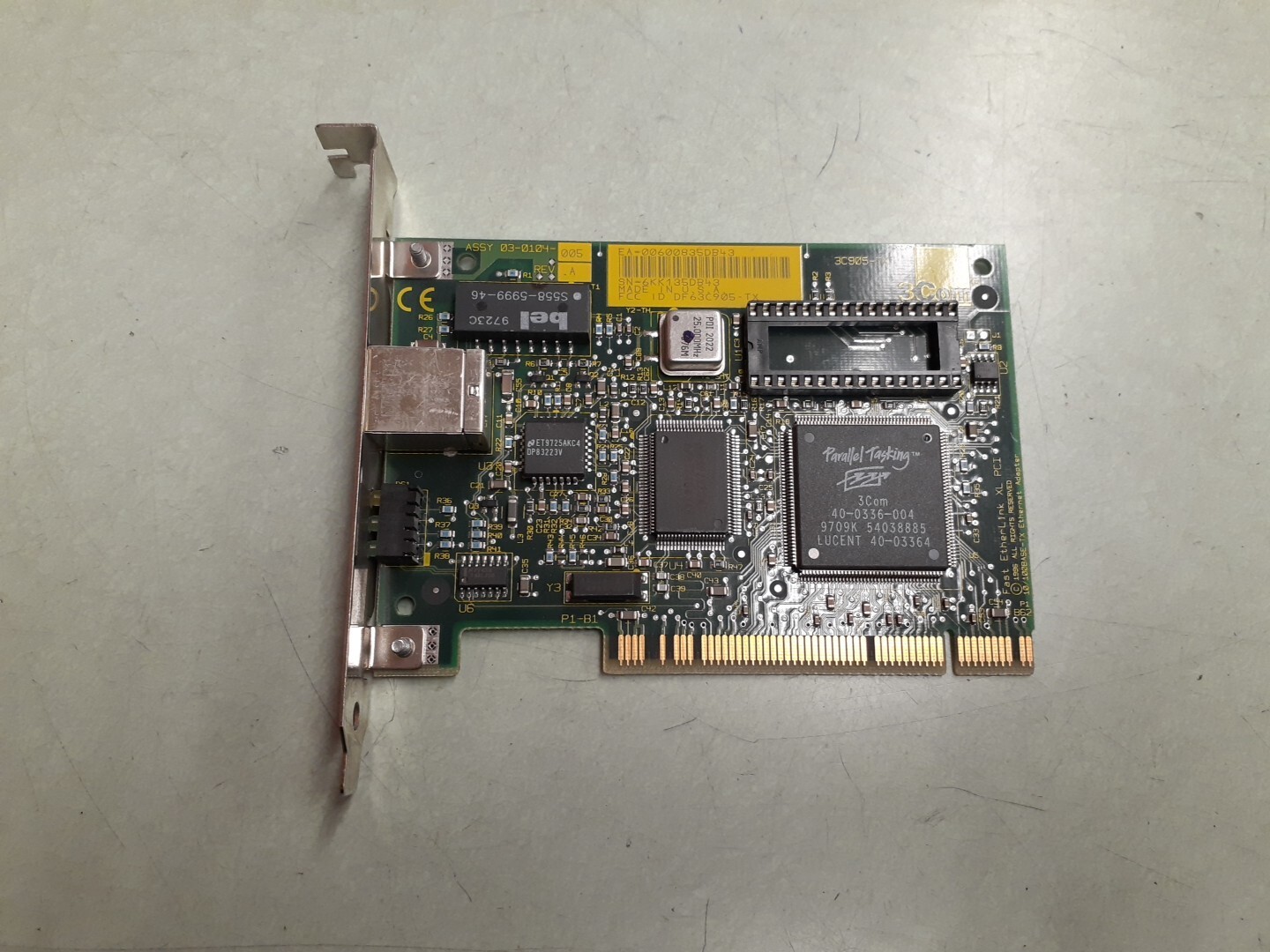 3Com 3C905-TX 03-0104-005 Network Interface Card