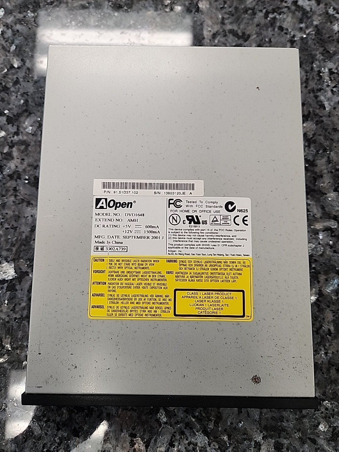 AOpen DVD1648 DVD-ROM Drive