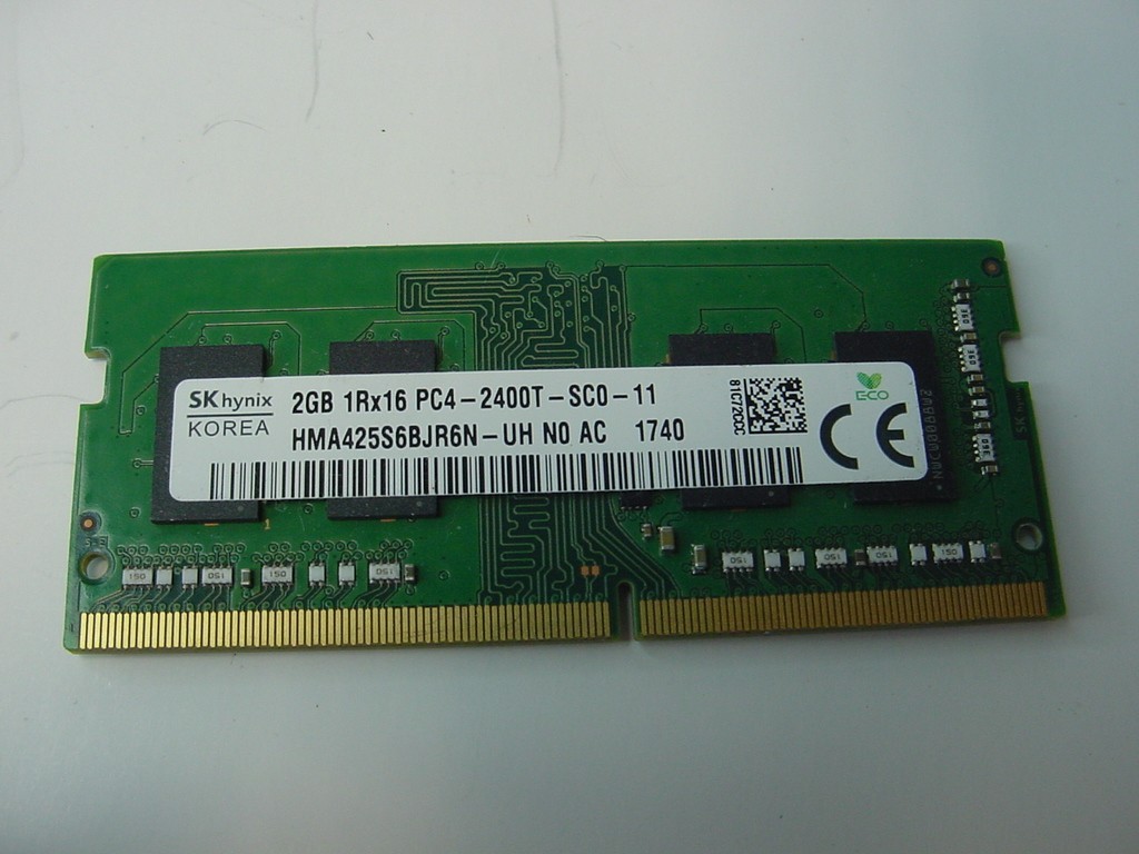 LAPTOP COMPUTER MEMORY - SKHYNIX 2GB PC4-2400T-SC0-11