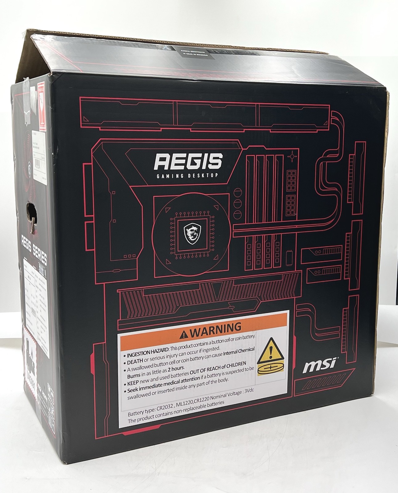 MSI Aegis Z2 PC Ryzen 7 8700F 16GB 2TB SSD GeForce RTX 5060 - New/Open Box