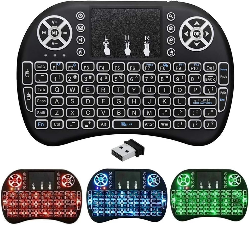 US Mini Wireless Keyboard 2.4G with Touchpad for PC Android Desktop PC TV Box