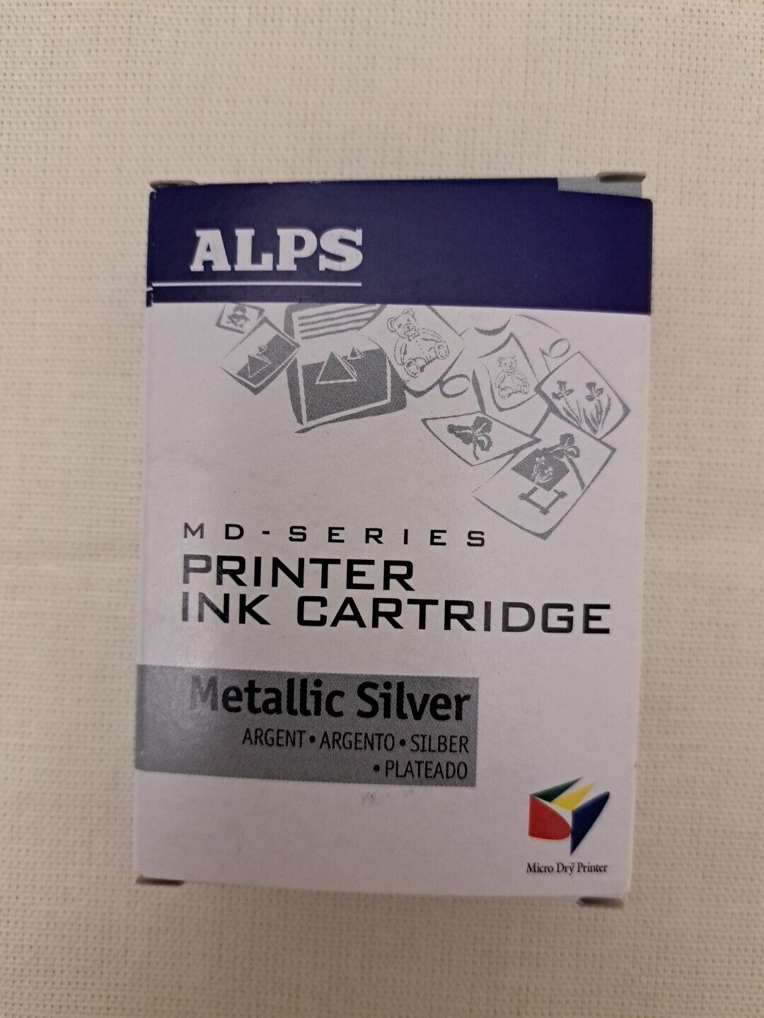 BRAND NEW ALPS Metalic Silver PRINTER INK CARTRIDGES MD SERIES