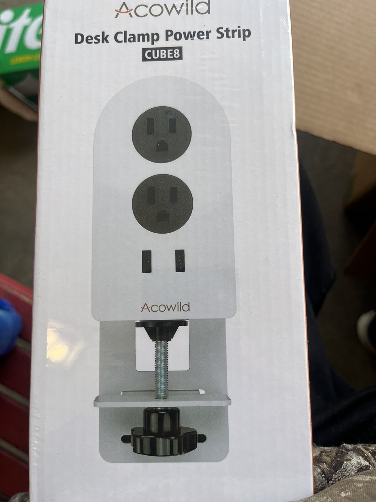 Acowild Desk clamp power strip