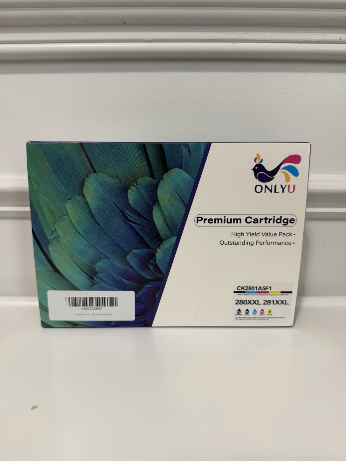ONLYUPremium CartridgeHigh Yield Value Pack Outstanding Perform 280XXL 281XXL