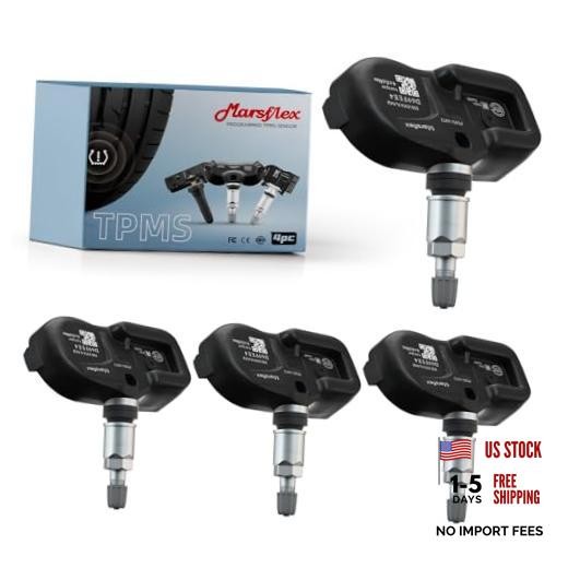 TPMS Sensors 315MHz 4Pcs Pre-Programmed OEM 42607-33021 PMV-107J