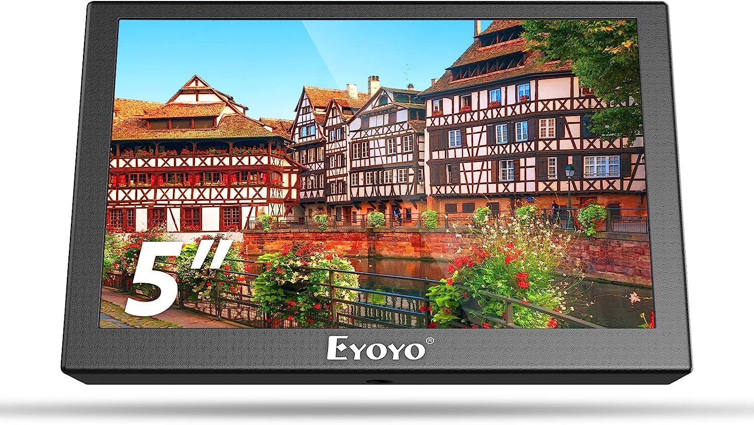 Eyoyo 5" Inch TFT Mini Monitor LCD Display Screen HD/VGA/BNC/AV Video Input