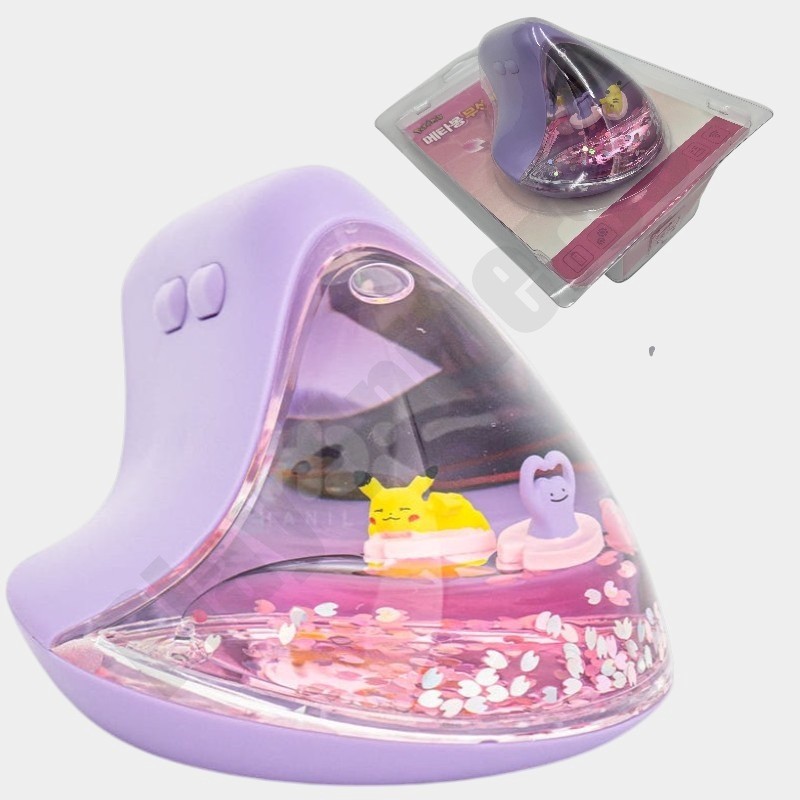 Pokemon Ditto Metamong Wireless Vertical Mouse Bluetooth Ergonomic Korea Gift