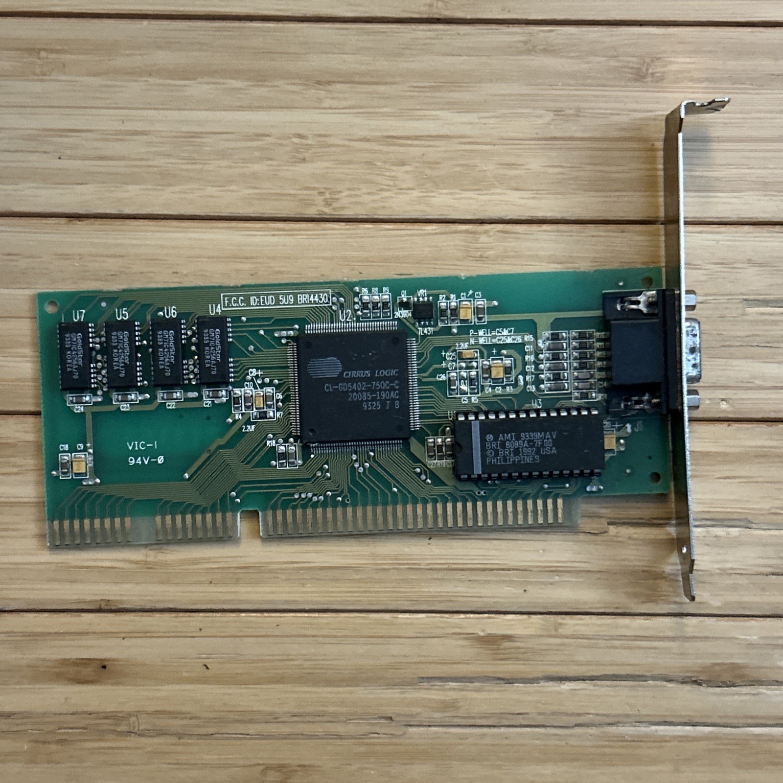 VINTAGE CIRRUS LOGIC CL-GD5402C-75QC-C VGA Untested