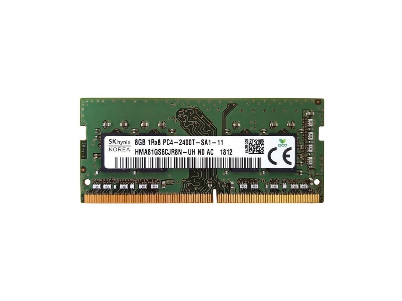 GREEN - SK HYNIX 8GB DDR4 2400MHZ MEMORY SODIMM MODULE