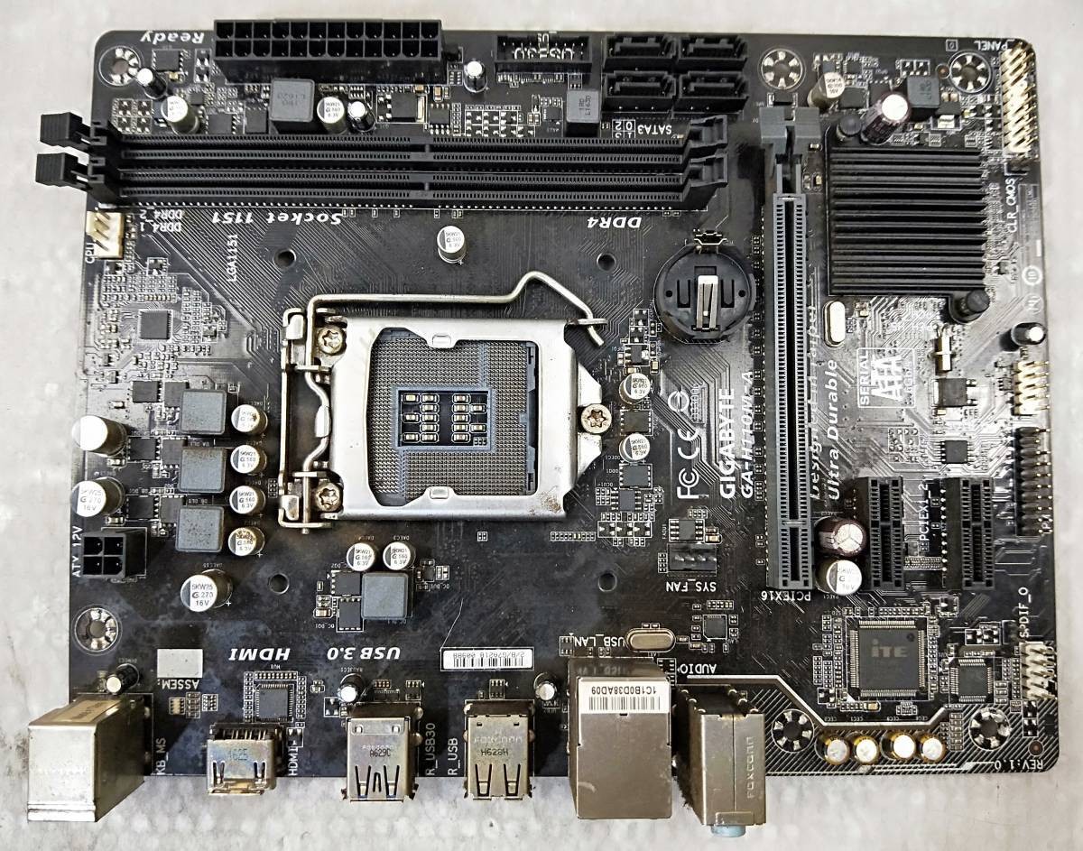 [Used Parts] BIOS Verified GIGABYTE GA-H110M-A Motherboard IO Panel LGA1151 MB22