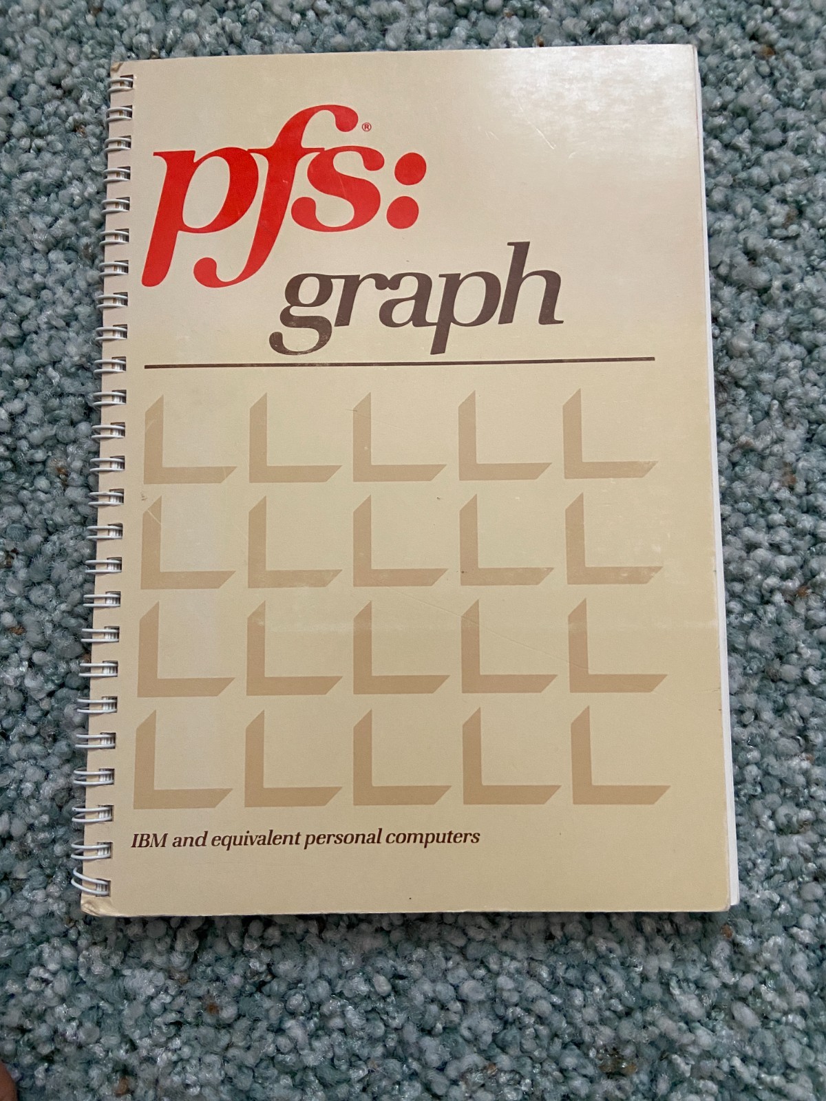 Apple IIe pfs:graph  & sampler 5.25"  DISKETTES Vintage Manual software 1982