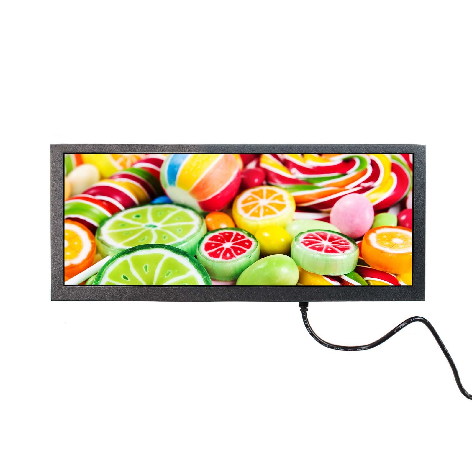 10.3inch LCD Monitor 1920x720 IPS LCD screen HD Input Metal Case