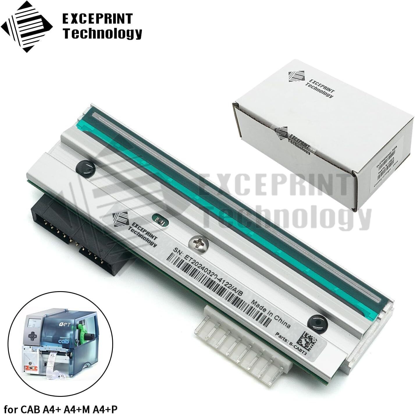 ✅ Printhead for CAB A4 A4+ XD4T Thermal Label Printer 300dpi 5954072 USA STOCK ✅