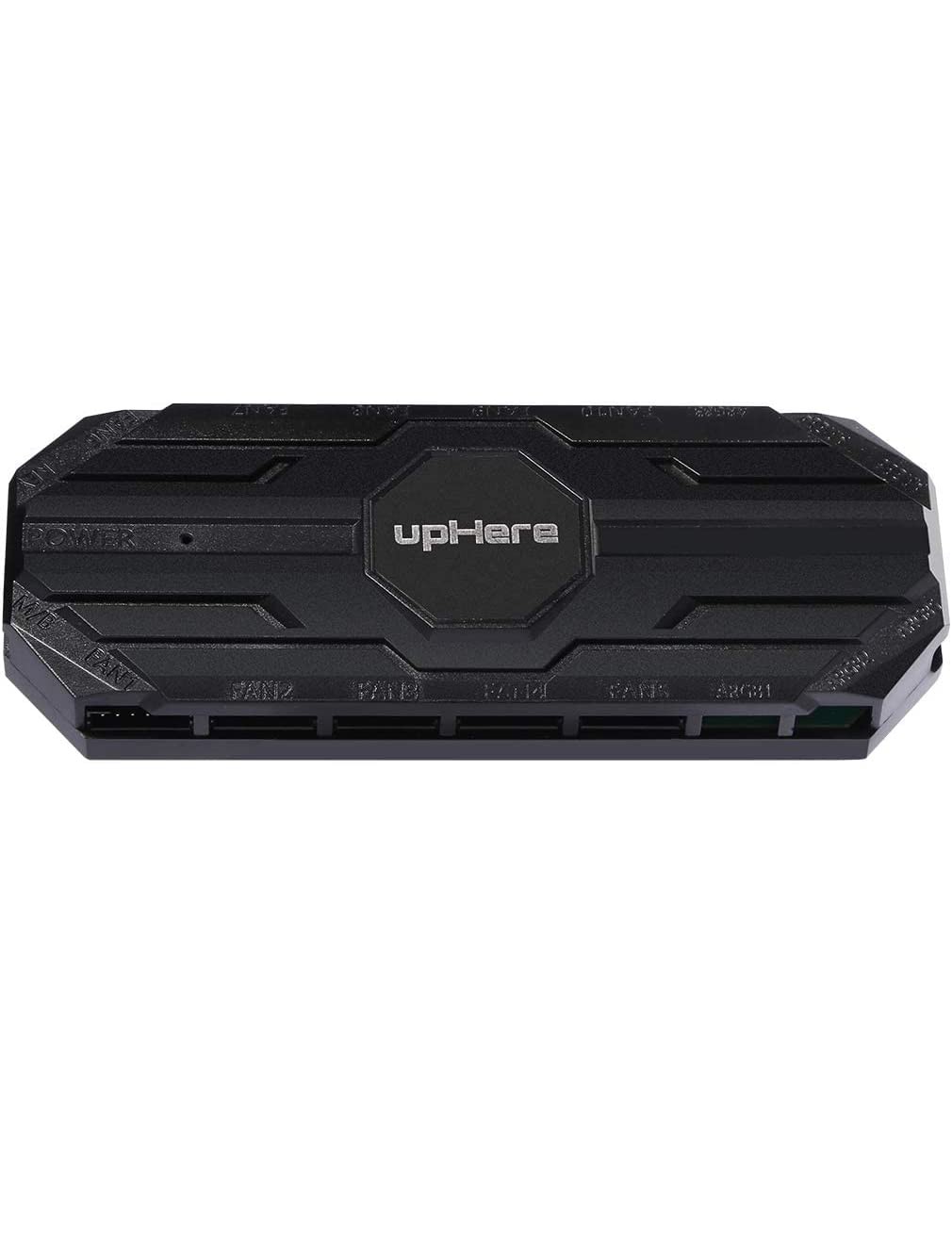 10-Port 6PIN SATA RGB Hub with 21-Key Remote Control/Splitter for 6-Pin Case ...