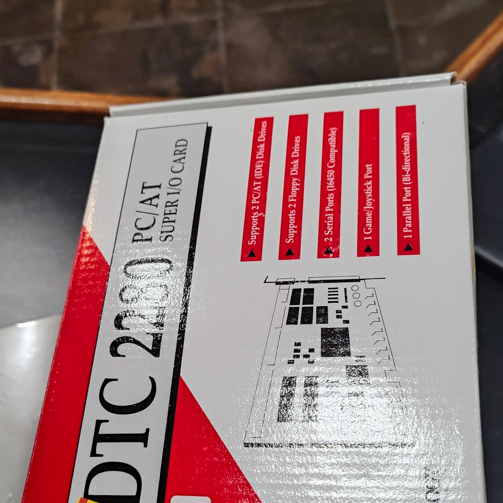 DTC 2280 PC/AT Super I/O Controller Card for IBM Compatible Vintage PC Brand New