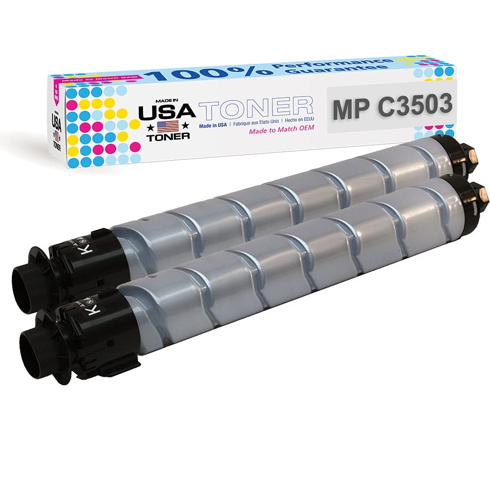 MADE IN USA TONER Compatible Replacement Ricoh MP C3003 MP C3004 MP C3504 MP