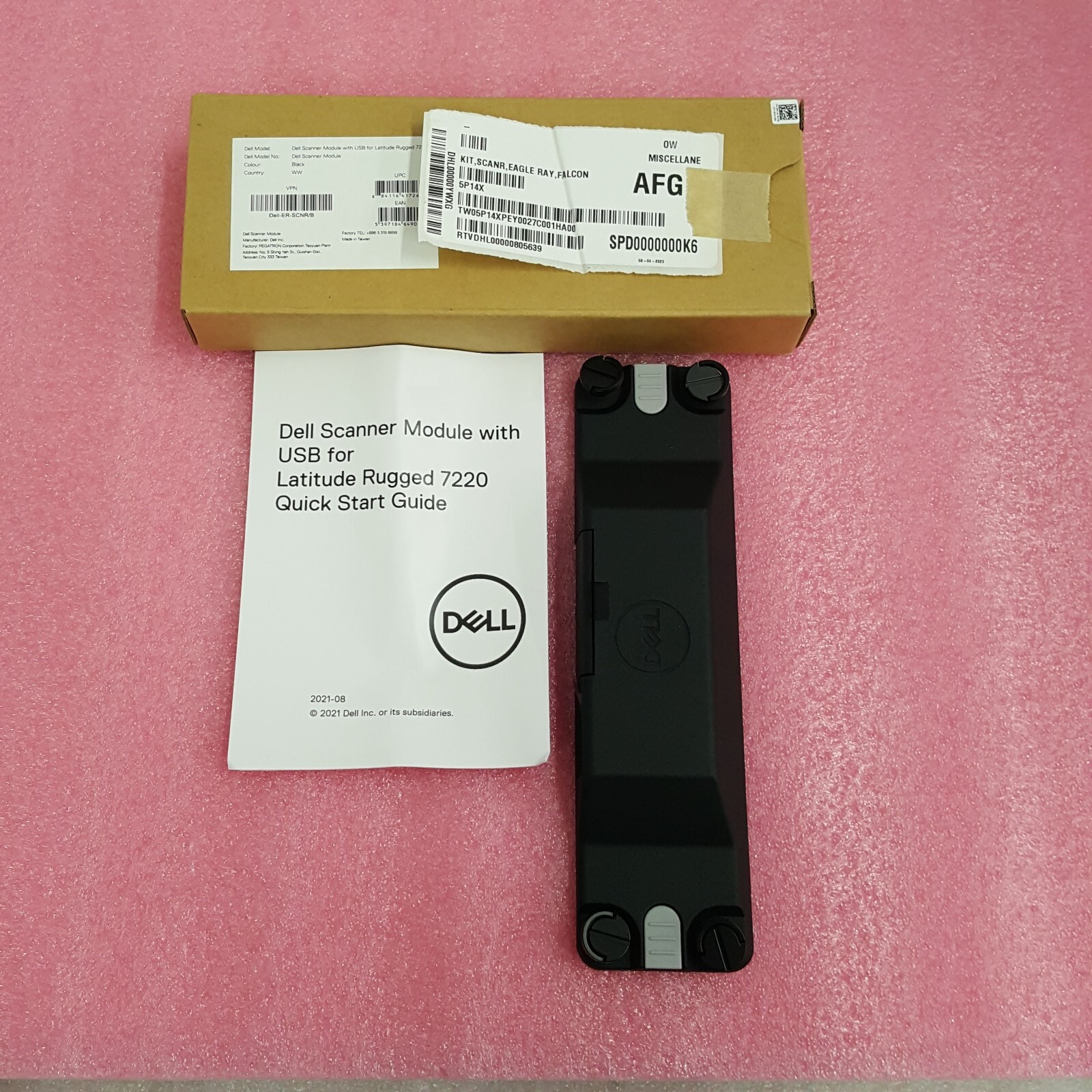 New Dell Scanner Module with USB for Latitude Rugged 7220 7212