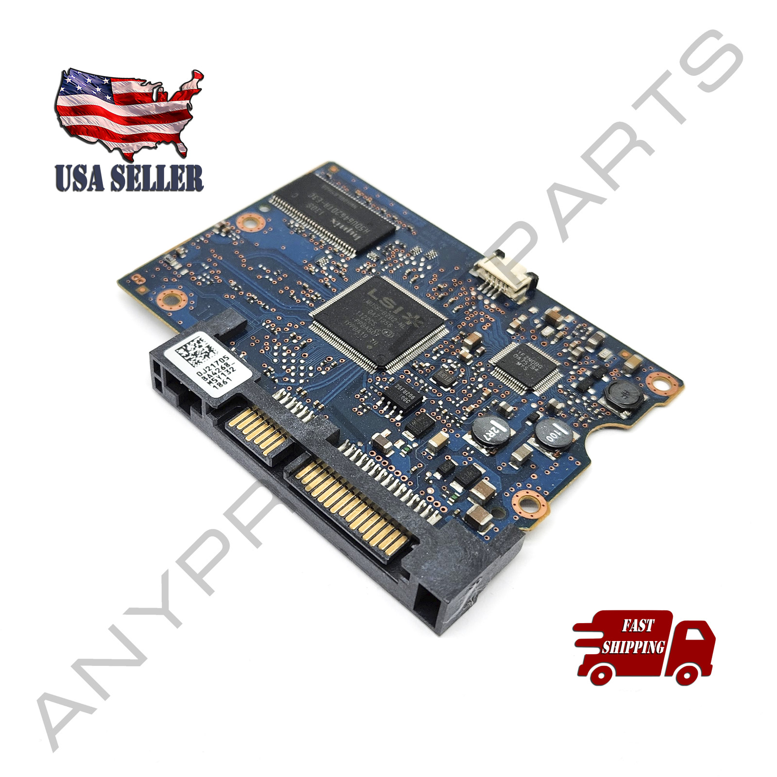 Hitachi HDD 250GB P/N 0F15010 Model HDS721025CLA682 SATA Controller Only