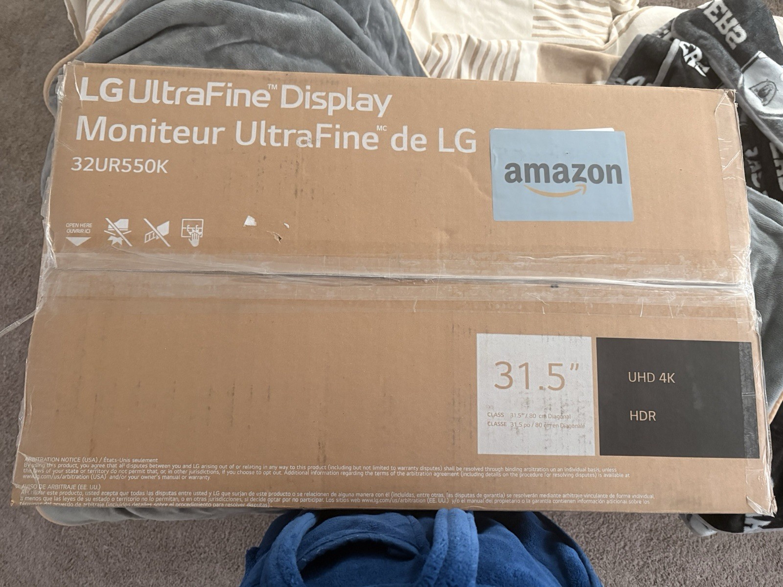 LG 32UR500K-B Ultrafine 32-inch 4K UHD (3840x2160) Computer Monitor HDR10