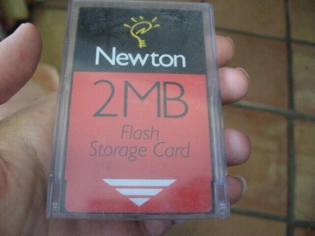 Vintage Rare APPLE NEWTON 2MB PCMCIA Memory Card Assembled in Japan