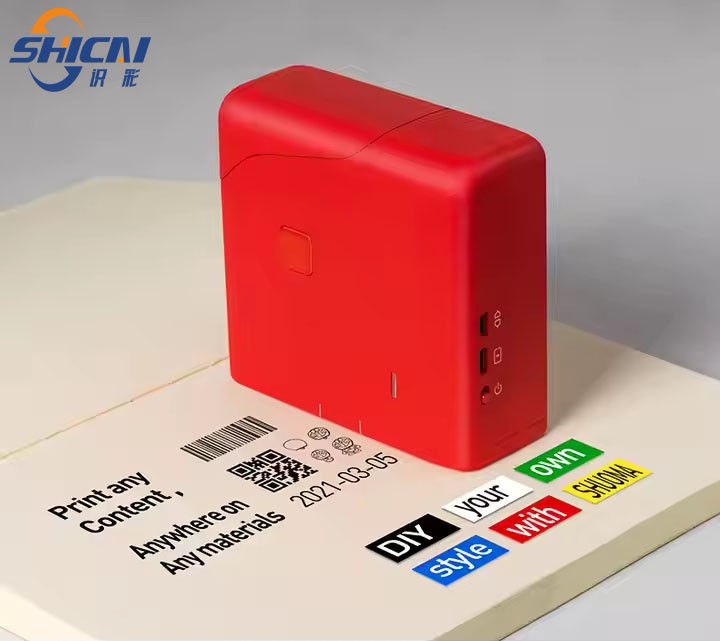 New 12.7mm handheld inkjet printer suitable for flat logos/dates/text/markings