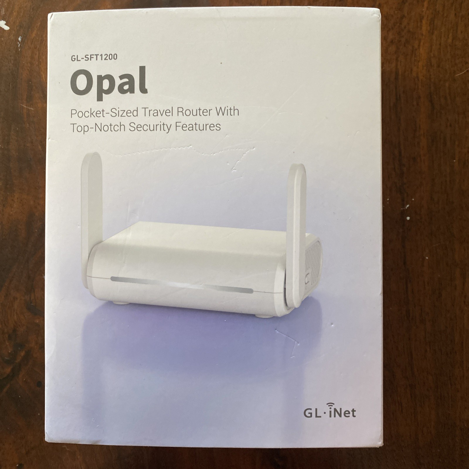 New Sealed GL.iNet Opal GL-SFT1200 Dual Band Secure Travel Router White