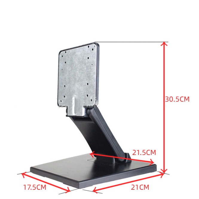 Cable Management Tray+ Monitor Screen Stand Desktop Swivel Mount VESA 75/100