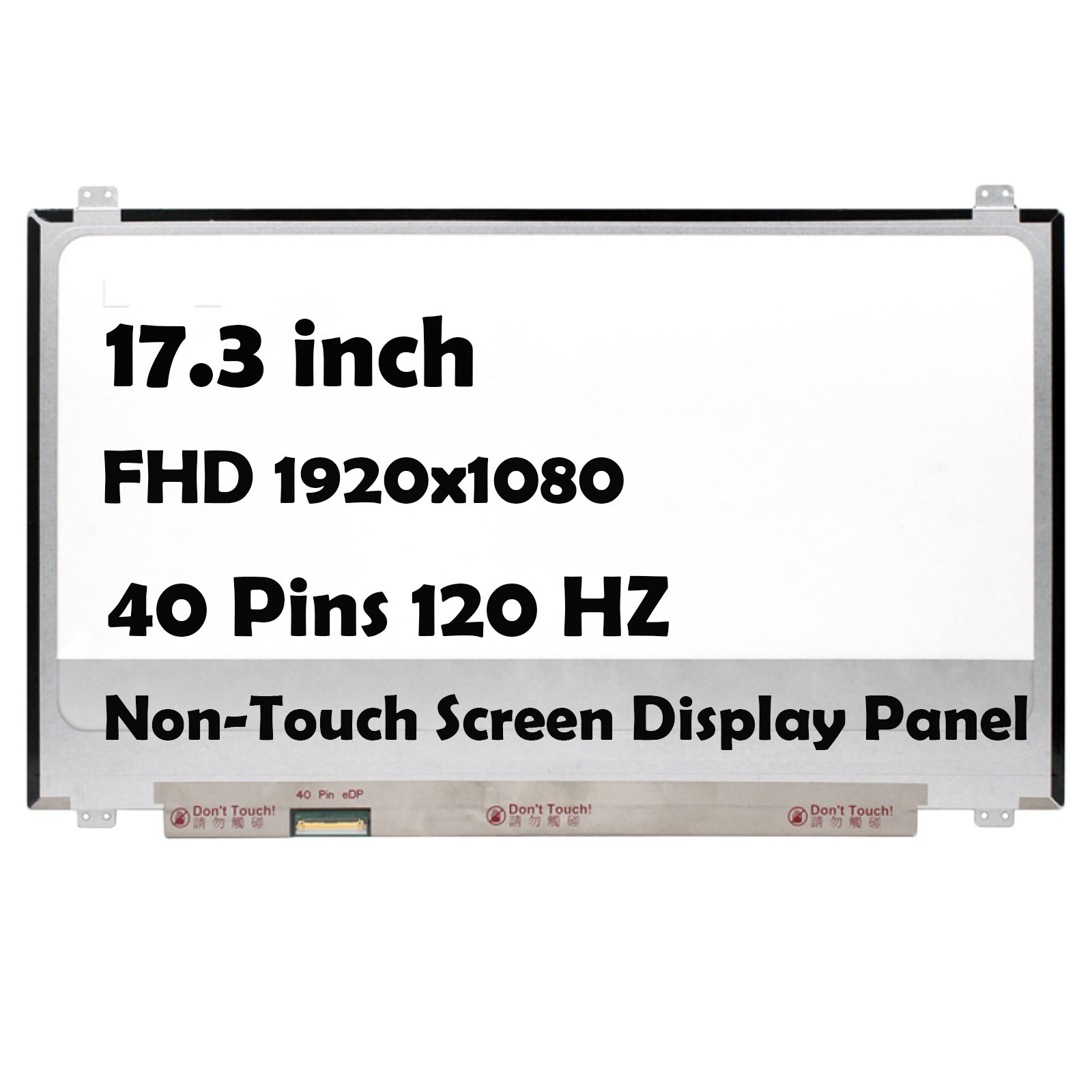 17.3" for MSI GE72MVR 7RG-062US FHD 120HZ LCD Non-Touch Screen Display Panel