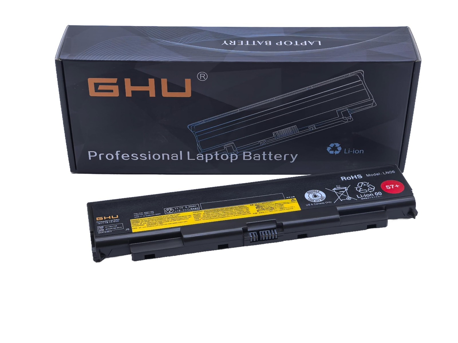 58WH Replacement Laptop Battery for ThinkPad W541 T450p T540p T440p L440 L540 -
