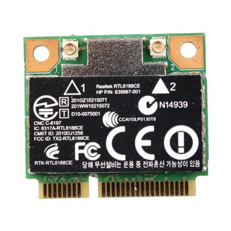 1X(150Mbps WiFi PCI-E Card for HP Realtek RTL8188CE Wireless-N 802.11 B/G/N 6409